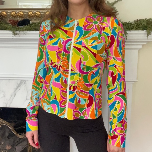 Anthracite abstract jacket - Picture 2 of 5